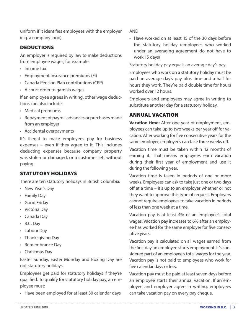 Working In Bc Infosheet